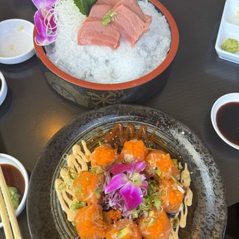 Ueno Sushi - Blue FIn Chu Toro sushi and Veda Special Roll - Izakaya Near Me - Torrance, California Ueno Sushi - Blue FIn Chu Toro sushi and Veda Special Roll - Izakaya Near Me - Torrance, California
