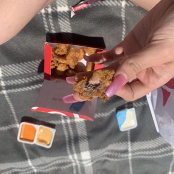 Chick-fil-A - Chicken nuggets. Purple and pink inside. Not okay - Fast Food Near Me - Seal Beach, California Chick-fil-A - Chicken nuggets. Purple and pink inside. Not okay - Fast Food Near Me - Seal Beach, California