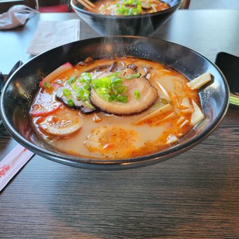 Ramen Q - Tonkatsu spicy Ramen =delicious. - Ramen Near Me - Elk Grove, California Ramen Q - Tonkatsu spicy Ramen =delicious. - Ramen Near Me - Elk Grove, California