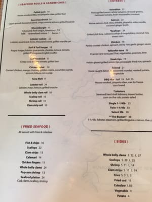 Menu photo 7 The Lobster Trap Bourne, MA Menu photo 7 The Lobster Trap Bourne, MA