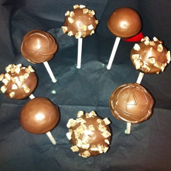 Sweet Addiction Cupcakery - six chocolate cake pops - Bakeries Near Me Sweet Addiction Cupcakery - six chocolate cake pops - Bakeries Near Me