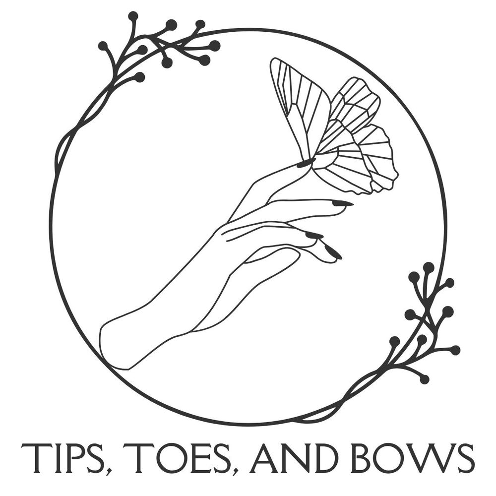 Tips, Toes, and Bows Logo