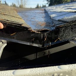 Brand new roof, leaking water already. less than 90 days after install.