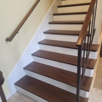 Santa Fe Stair - Staircase remodel - Decks & Railing Near Me - La Habra, California Santa Fe Stair - Staircase remodel - Decks & Railing Near Me - La Habra, California