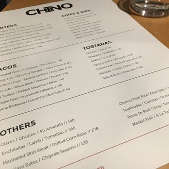 Chino - Mexican Near Me - Hong Kong, HK