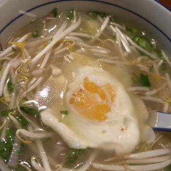 Sup Vietnamese - Pho Ga with fried egg - Vietnamese Near Me - Rockville Centre, New York