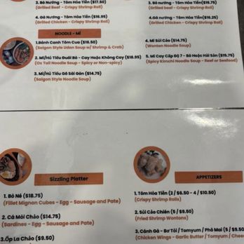 Saigon Corner - Menu - Vietnamese Near Me - San Diego, California Saigon Corner - Menu - Vietnamese Near Me - San Diego, California