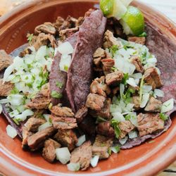 Petiscos - Asada taco