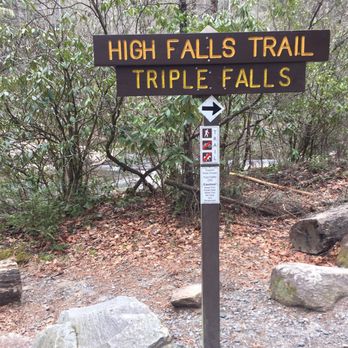 Triple Falls Trailhead - Dupont State Forest - Hiking Near Me - Cedar Mountain, North Carolina