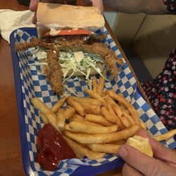Weedline Grill - Soft shell crab sandwich