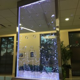 Water wall near imaging dept at Methodist Willowbrook Water wall near imaging dept at Methodist Willowbrook