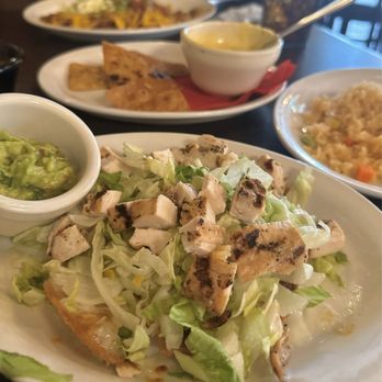 Chachi's Mexican Restaurant - Chicken Tostada! So good!! - Tex-Mex Near Me - Kingwood, Texas Chachi's Mexican Restaurant - Chicken Tostada! So good!! - Tex-Mex Near Me - Kingwood, Texas