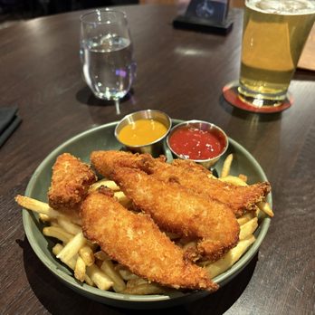 Pyro - Chicken tenders and fries. - Pizza Near Me - Edmonton, Alberta Pyro - Chicken tenders and fries. - Pizza Near Me - Edmonton, Alberta