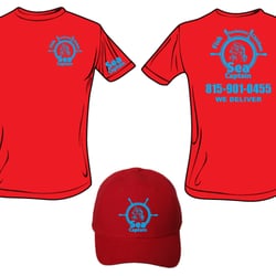 Custom D - Printing and Embroidery on Shirts and Hats!