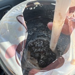 Red Mango - Boba was a huge clump and you couldn't drink it with a straw.