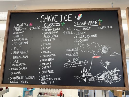 Menu photo 2 AZ Volcano Apache Junction, AZ