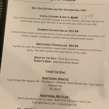 The Grill At Waterford - Special menu - American Near Me - Midlothian, Virginia