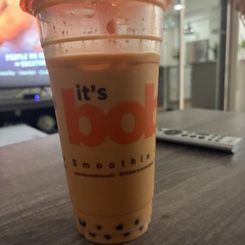 It's Boba Time - Paramount - Thai Tea was great - Bubble Tea Near Me - Paramount, California