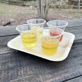 Hogan's Cider Mill - Cider flight - Venues & Event Spaces Near Me - Burlington, Connecticut