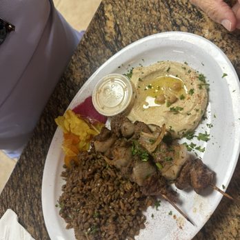 Aladdin Market & Grill - Kebab Combo Platter - Mediterranean Near Me - Miami, Florida Aladdin Market & Grill - Kebab Combo Platter - Mediterranean Near Me - Miami, Florida