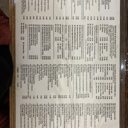 Menu Menu