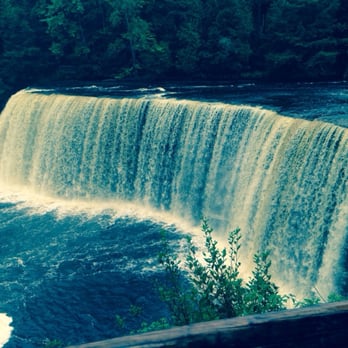 Tahquamenon Falls State Park - With my iPhone camera effects - Parks Near Me - Paradise, Michigan