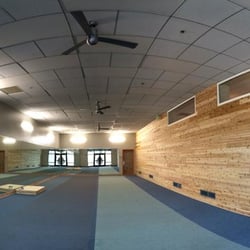 The remodeled practice room