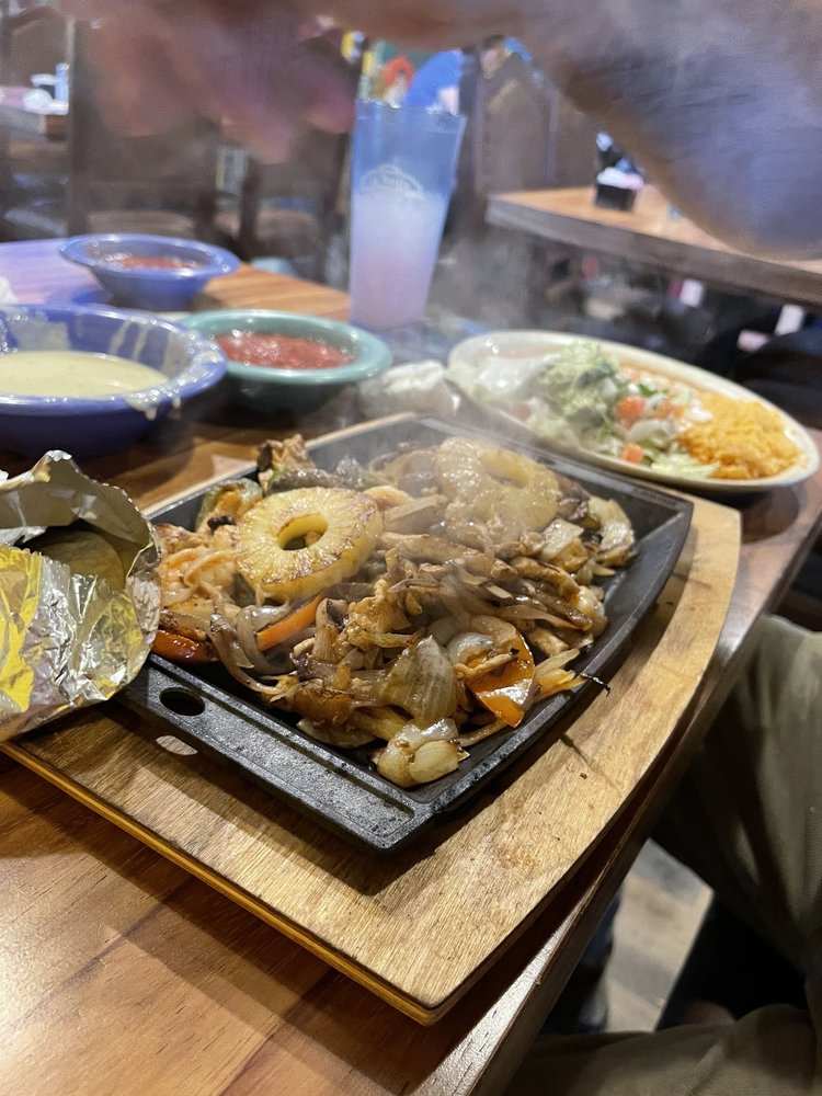 Food from La Huerta Mexican Restaurant