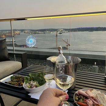 The Nest - Ruinart champagne, charcuterie, ceviche, jerk chicken skewers. - Lounges Near Me - Seattle, Washington