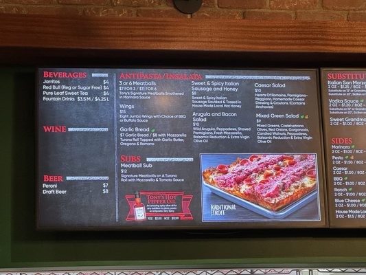 Menu photo 3 Slice House by Tony Gemignani Castro Valley, CA