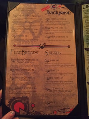 Menu photo 7 The Soho Backyard Tampa, FL