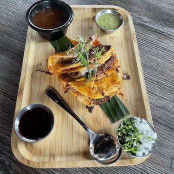 Del Mar Seafood Taqueria - Beef Birria tacos - Seafood Near Me - American Fork, Utah