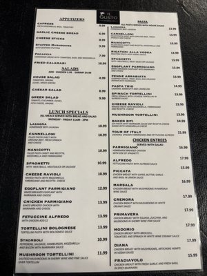 Menu photo 1 Il Gusto Sapulpa, OK Menu photo 1 Il Gusto Sapulpa, OK