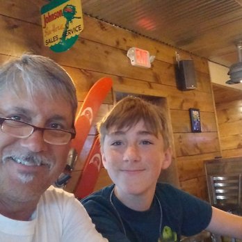 Outboards Bar & Grill - Me and my best buddy on Saturday having lunch. Very warm this weekend Anythink old is going to be received well. LOL. - New American Near Me - Tomahawk, Wisconsin Outboards Bar & Grill - Me and my best buddy on Saturday having lunch. Very warm this weekend Anythink old is going to be received well. LOL. - New American Near Me - Tomahawk, Wisconsin