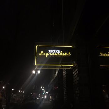 The Big Legrowlski - The sign - Bars Near Me - Portland, Oregon