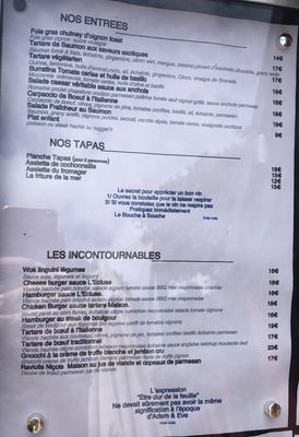 Menu photo 2 Restaurant l'Écluse Pégomas, 06