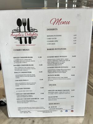 Menu photo 2 Angela's Delights Southaven, MS Menu photo 2 Angela's Delights Southaven, MS