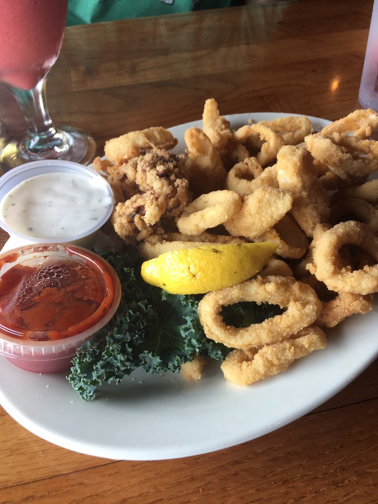 Order Calamari  food online from Friendly Fisherman Restaurant store, Madeira Beach on bringmethat.com