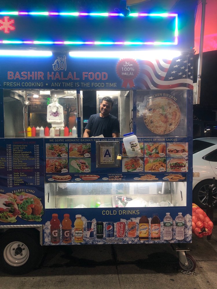 BASHIR HALAL FOOD 7301 37th Ave, Queens, New York Food Trucks