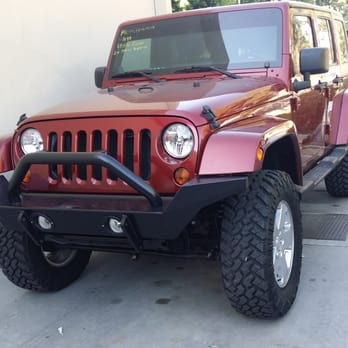 Vision Collision Center - This JEEP  had over 13,000 dollars worth of damage and came back beautiful. Thanks vision for all your help. - Body Shops Near Me - Cerritos, California