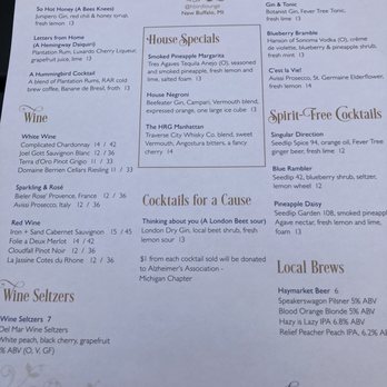 Hummingbird Lounge - Menu - Cocktail Bars Near Me - New Buffalo, Michigan Hummingbird Lounge - Menu - Cocktail Bars Near Me - New Buffalo, Michigan