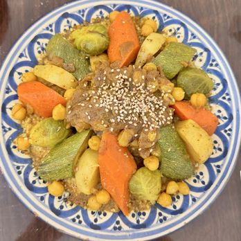 Moroccan Bites by Siham - Couscous with beef - Moroccan Near Me - Queens, New York