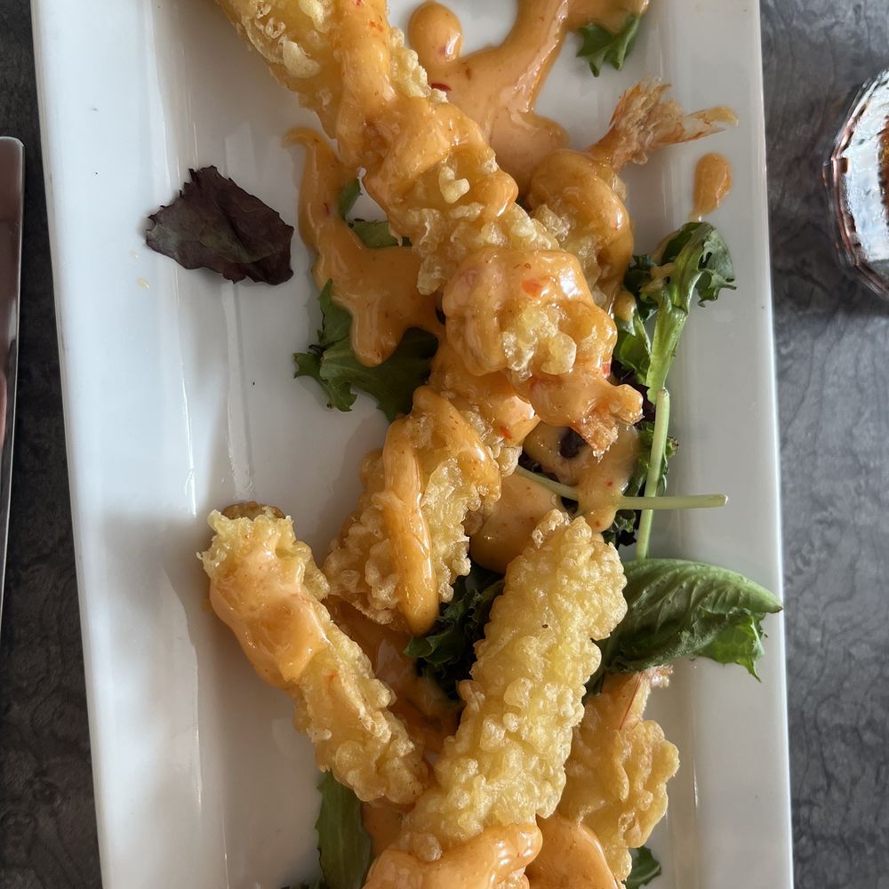 The Blu Moon Bistro - Bang bang shrimp - New American Near Me - Ludington, Michigan