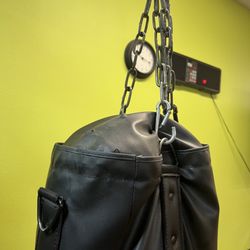 Anytime Fitness - Underfillled and improperly mounted.