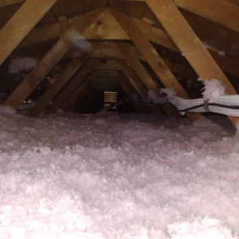 Attic Bros - Fully filled attic with blown-in insulation (R38) - Insulation Installation Near Me - Santa Clara, California Attic Bros - Fully filled attic with blown-in insulation (R38) - Insulation Installation Near Me - Santa Clara, California