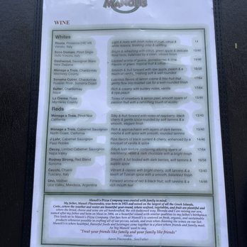 Manoli's Pizza Company - Menu - Pizza Near Me - Wailea, Hawaii Manoli's Pizza Company - Menu - Pizza Near Me - Wailea, Hawaii