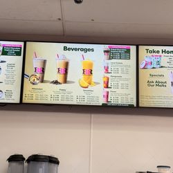 Baskin-Robbins - Menu