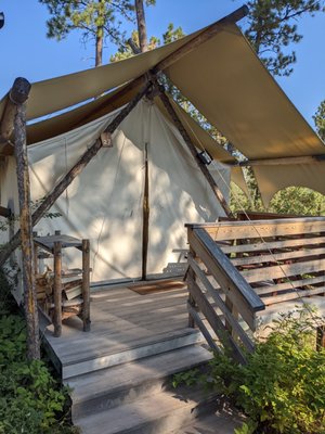 Under Canvas Mount Rushmore by null