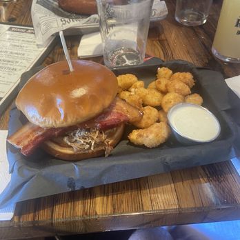 Paso Robles Brewing - Cubano sandwich with cheese curds. - Brewpubs Near Me - Paso Robles, California Paso Robles Brewing - Cubano sandwich with cheese curds. - Brewpubs Near Me - Paso Robles, California
