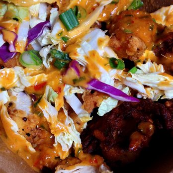 The Pub Chip Shop - thai chili fried boxty tots. - British Near Me - Pittsburgh, Pennsylvania The Pub Chip Shop - thai chili fried boxty tots. - British Near Me - Pittsburgh, Pennsylvania